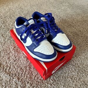 Nike Kids Sneakers in Blue and White